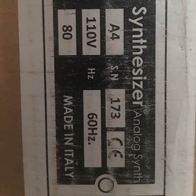GRP A4 2018 New Cherry Wood w/ sequencer / Moog non modular Moon ARP Analog Synthesizer Rare image 3