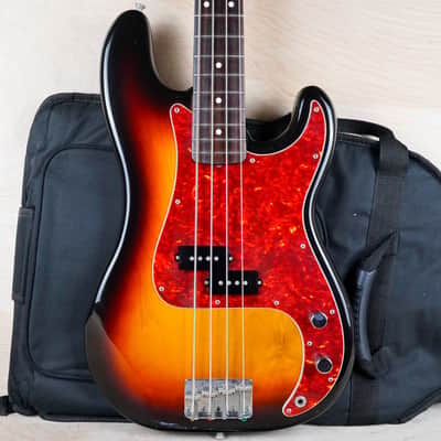 Fender PB-62 '62 Precision Bass Reissue CIJ 1999 Sunburst Japan w/ Bag image 1
