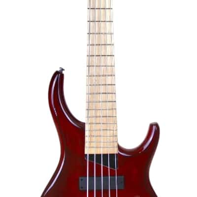 MTD Kingston Kingston Z5 Trans Cherry Gloss, Maple Fretboard image 4