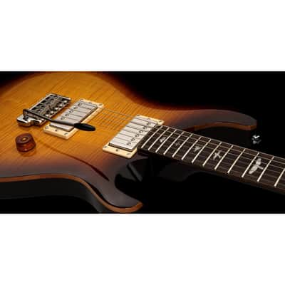 Paul Reed Smith SE DGT David Grissom Signature Electric Guitar - McCarty Tobacco Sunburst w/Bird Inlays image 10