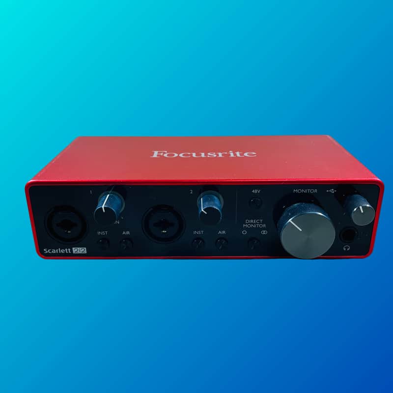 Focusrite Scarlett 2i2 3rd Gen USB Audio Interface imagen 1