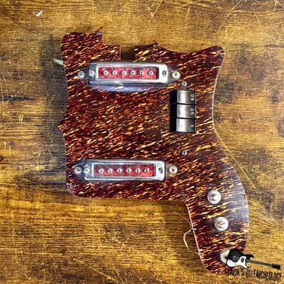 Hoshino Gakki / Early Ibanez Loaded Two Pickup Vintage Pickguard (1960s - Tortoiseshell) image 1
