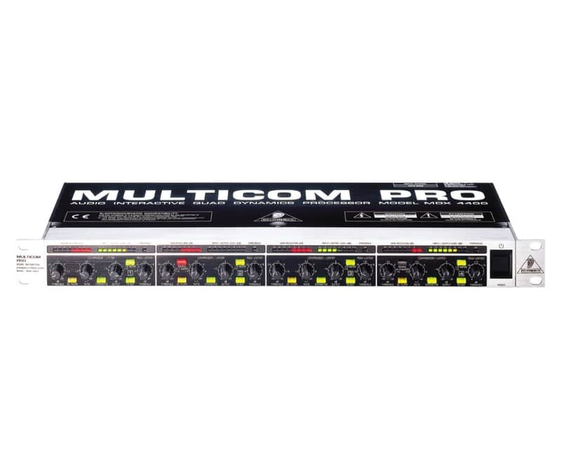 Behringer Multicom Pro MDX4400 4-Channel Audio Interactive Dynamics Processor 2000s - Black / Silver image 1