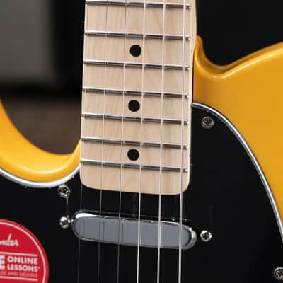 Squier Affinity Series Left-Hand Telecaster Electric Guitar - Butterscotch Blonde image 10