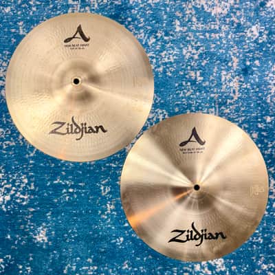 Don’t pay £400+!! 14” Zildjian A NEW BEAT Hihats 1011g 1334g image 1