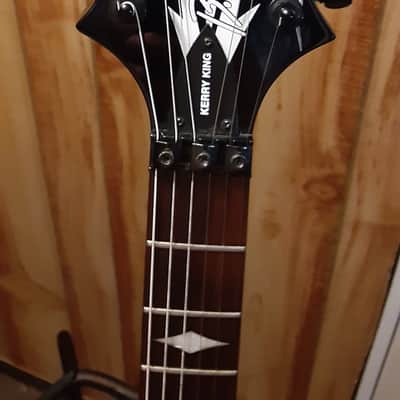 B.C. Rich Kerry King Tribal V Floyd Rose EMGs Made in Korea Electric Guitar w/Hardshell Case! image 14