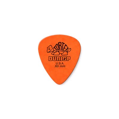 Dunlop Tortex Guitar Picks 0,60 Pack of 12 - Set of Picks image 1