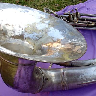 Vintage  Conn 32K "Naked Lady" sousaphone image 3