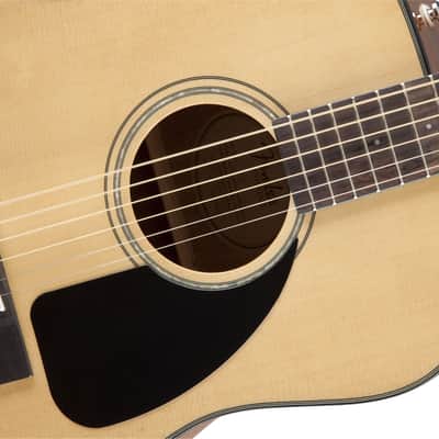 Fender CD-60 Dreadnought Acoustic Guitar - Natural w/ Hard Case image 4