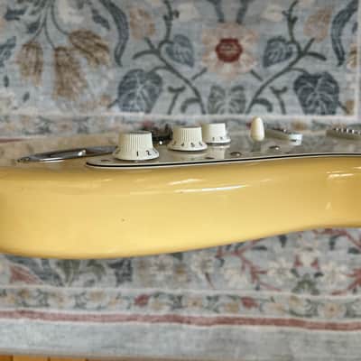 2011 Fender Stratocaster Malmsteen loaded body all original vintage white image 13