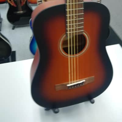 Fender FA15 3/4 Acoustic Guitar Sunburst image 2