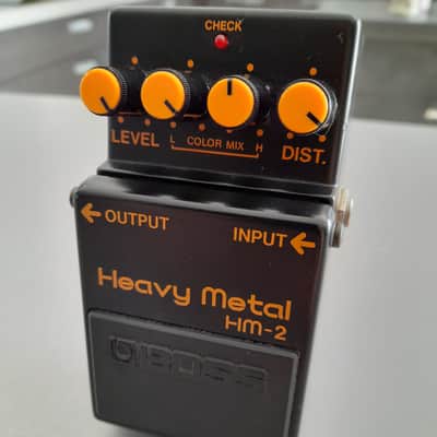 Boss HM-2 Heavy Metal Distortion Pedal Made in Japan 1987 near mint image 1