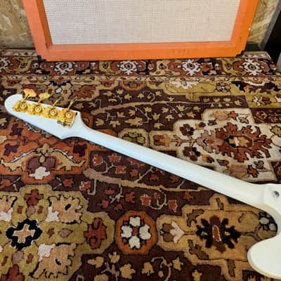 Vintage 1977 Gibson Thunderbird White Bicentennial Bass Guitar *Upgraded* 1970s image 14