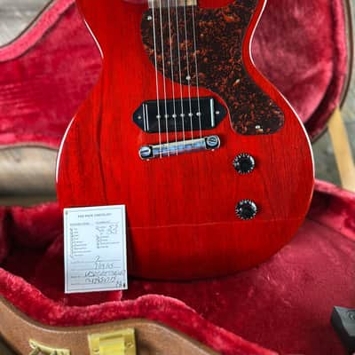 Gibson Les Paul Junior Doublecut W/Tortoise Pickguard - Vintage Cherry 217850255 image 11