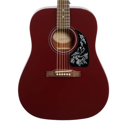 Epiphone Starling Acoustic Player Pack (with Gig Bag), Wine Red image 1