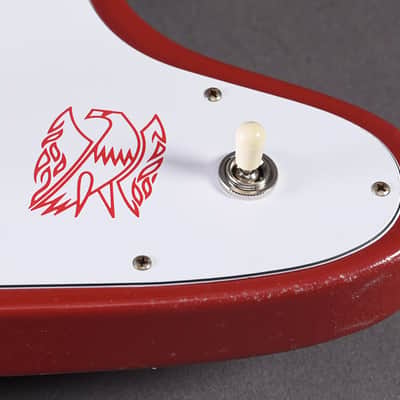 Gibson Firebird V 1963 Maestro Cardinal Red Light Aged image 12