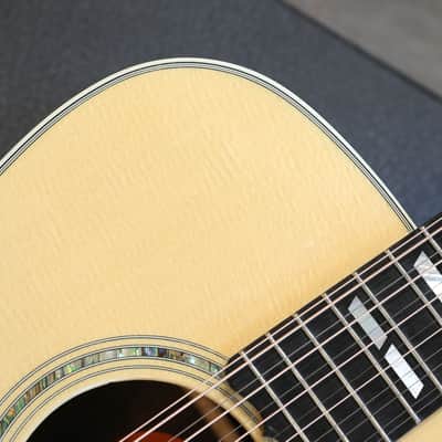2006 Gibson Songwriter Deluxe 12-String Acoustic Guitar Natural + OHSC image 3