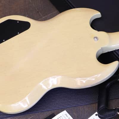 2011 Gibson Custom Shop 61 Reissue SG Electric Guitar TV Yellow + COA OHSC image 13