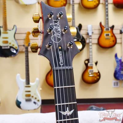 Paul Reed Smith PRS Wood Library 10 Top Custom 24-08 Brazilian Rosewood Board Charcoal Cherry Burst image 6