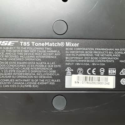 Bose T8S ToneMatch 8-Channel Digital Mixer image 4