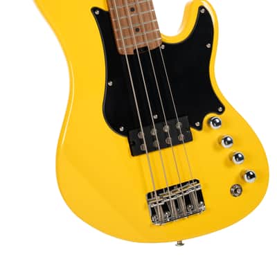 Cort GB-Short Scale | 4-String Electric Bass Guitar, Yellow Crush. New with Full Warranty! image 5