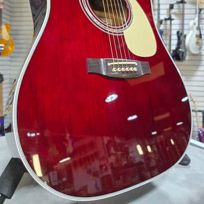 Takamine JJ325SRC John Jorgenson 6-String Acoustic-Electric - Gloss Red w/Gig Bag & PLEK*D #851 image 1