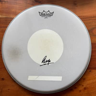 Ringo Starr's Stage Played and Signed 14" Remo Snare Drum Head. Authenticated! image 2