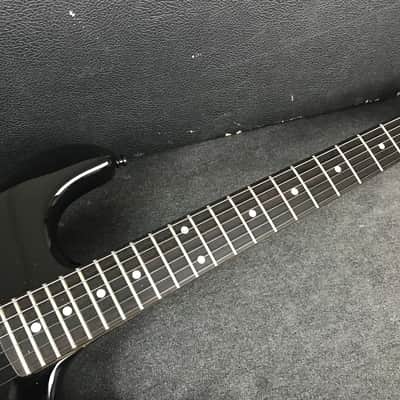 Vintage Kramer Beretta Black Electric Guitar  w/ Case and Whammy Bar image 5