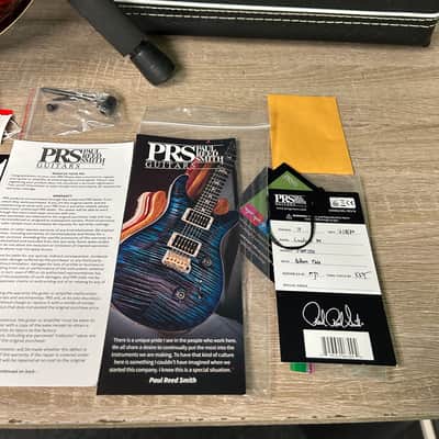 PRS Core 35th Anniversary Custom 24 with Pattern Thin Neck - Orange Tiger #2815 image 25
