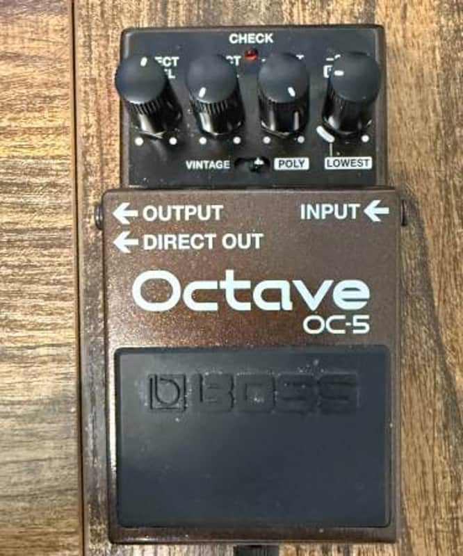 Boss OC-5 Octave Pedal - Great for Loopers image 1