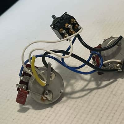1983 Matsumoku Japan Kramer Focus 2000 Guitar Wiring Harness Electronics image 8