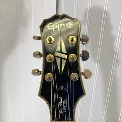 Epiphone Les Paul Custom - Ebony image 3