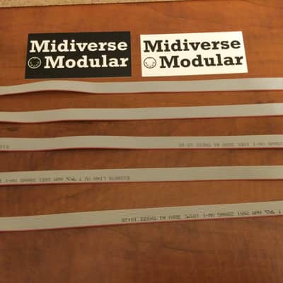 10 Pin - 16 Pin - 12" - Eurorack Power Cable - 5 Pack image 1