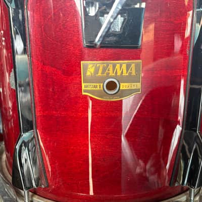 Tama Artstar II 13” tom drum Cherry finish image 2