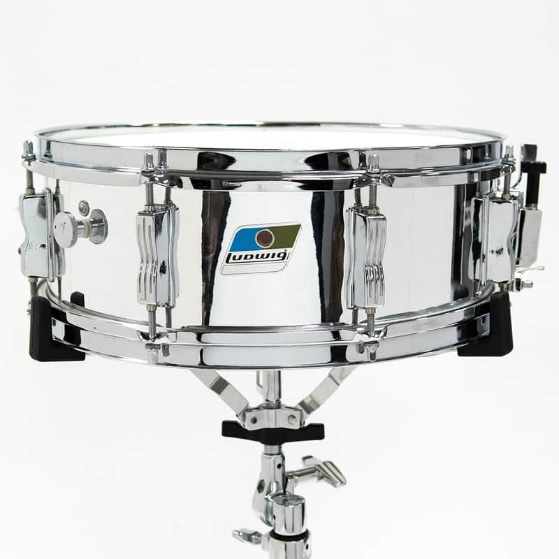 Ludwig L-600 S/L Series 5x14" Chrome Over Wood Snare 1980s image 1