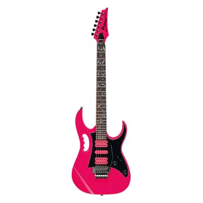 Used Ibanez JEMJRSPPK Steve Vai Signature Electric Guitar - Pink image 2