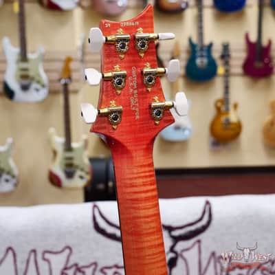 PRS Wild West Guitars 25th Anniversary Limited Run Wood Library Artist Package Custom 24 Piezo Salmon (Private Stock Color) 8.40 LBS (US Only / No International Shipping) image 10