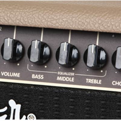 Fender ACOUSTASONIC 15 120V Acoustic Guitar Amp (Brown And Wheat) imagen 6