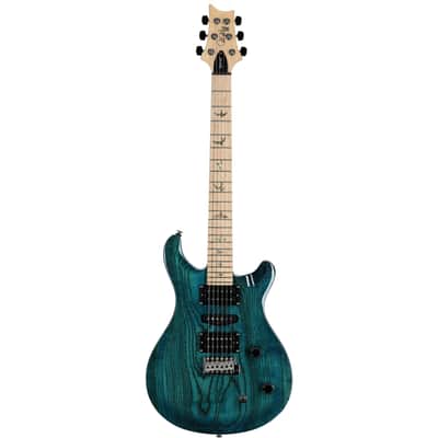 PRS Paul Reed Smith SE Swamp Ash Special Electric Guitar, Iris Blue image 2