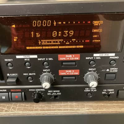 Tascam CC-222MKIV Professional Cassette to CD Recorder - EZ Way 2 Transfer Your Cassettes, LPs to CD image 5