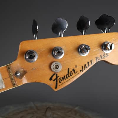Fender Jazz Bass Block Inlays Maple Neck 1976 + Tuners image 24
