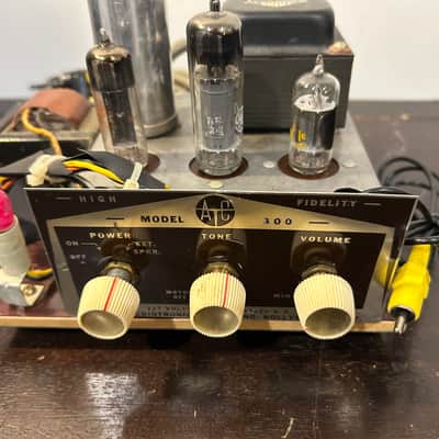 Audiotronics 300 guitar amplifier project vintage tube amp 6x4 el84 6bq5 6av6 #2 image 2