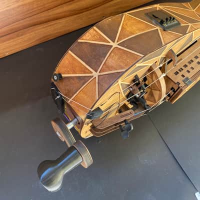 Hurdy-Gurdy With Pickup -  24 Keys - 6 string - Ukrainian Lira Hurdy Gurdy Excellent New image 9