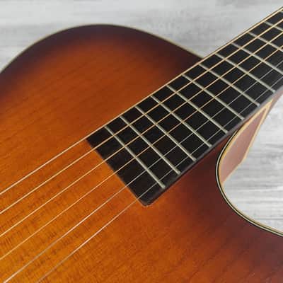2018 Aria FET-F1 Electric/Acoustic Guitar (Violin Burst) image 5