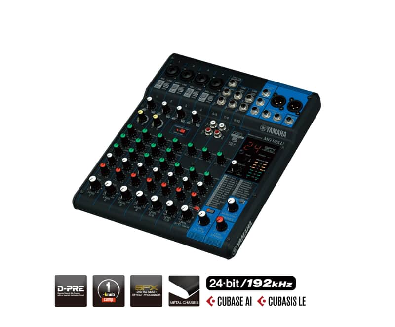 Yamaha MG10XU 10 Channel Analog Mixer | Reverb