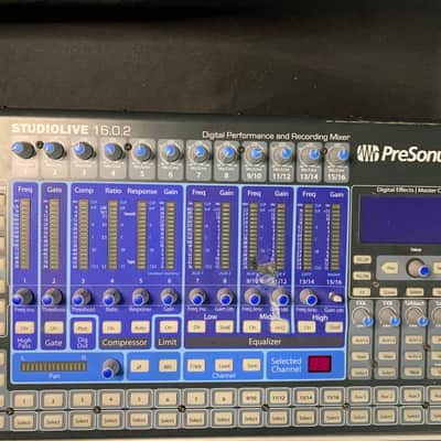PreSonus StudioLive 16.0.2 USB 16-Channel Digital Mixer 2017 - Present - Blue/Silver image 8