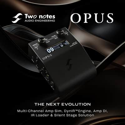 HOT Two Notes OPUS Amp Sim / Cab Simulator DynIR Engine Pedal Acoustic DI image 1