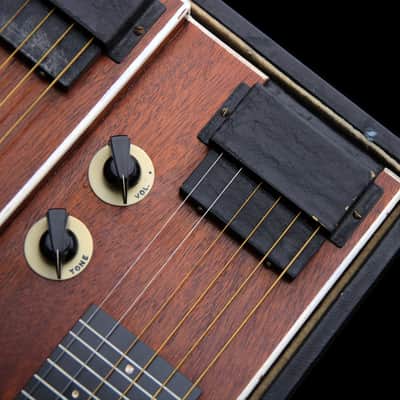 (Video) Double-Neck, non-Pedal Lap Steel w/Stand & OHSC image 15