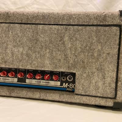 Fender M-80 Pro Red Knob Guitar Amp Head 1990s image 8