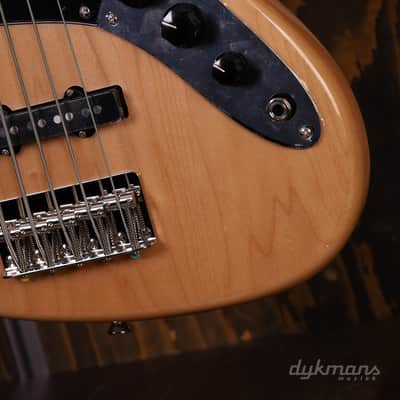 Squier Classic Vibe 70's Jazz Bass V Natural image 7